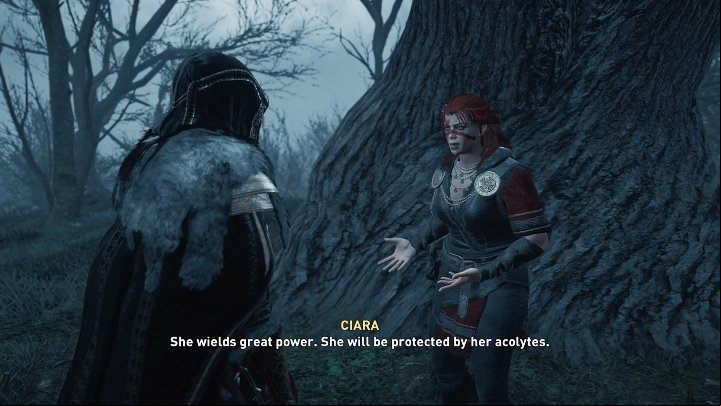 Go to the location indicated on the world map and talk to Ciara - AC Valhalla Wrath of the Druids: Into the Fog - Walkthrough - Assassins Creed Valhalla Guide and Walkthrough