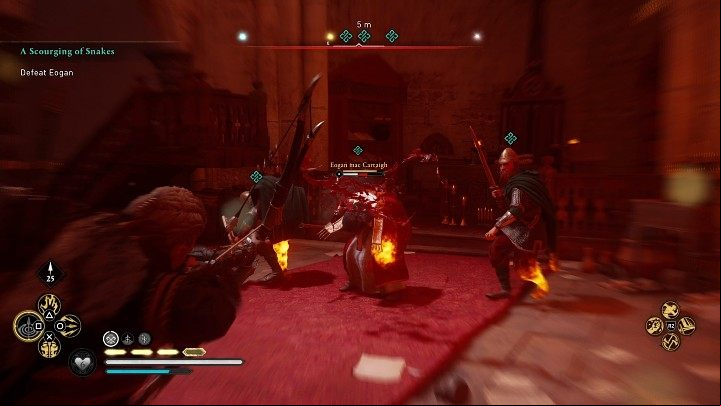 Once inside the church, you will have to face Eogan and his two elite guards - AC Valhalla Wrath of the Druids: A Scourging of Snakes - Walkthrough - Assassins Creed Valhalla Guide and Walkthrough