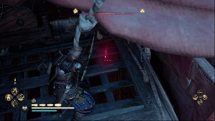 To get to the chest, you must first destroy the lock on the door - AC Valhalla Wrath of the Druids: Gear - Ulster, secrets, locations - Ulster - Assassins Creed Valhalla Guide and Walkthrough
