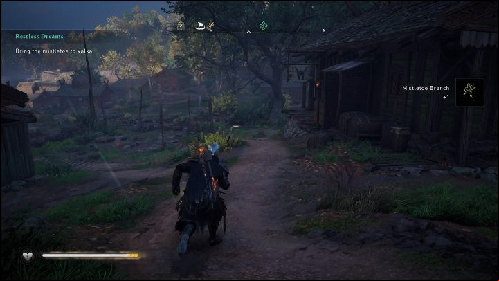 After defeating the boss and watching a short cut-scene, you'll wake up in Ravensthorpe again - AC Valhalla Dawn of Ragnarok: Restless Dreams - Walkthrough - Assassins Creed Valhalla Guide and Walkthrough