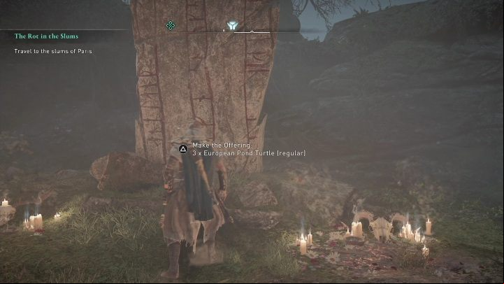 There is 1 Offering Altar in this region - AC Valhalla Siege of Paris: Melunois map, all activities - Maps of - Assassins Creed Valhalla Guide and Walkthrough