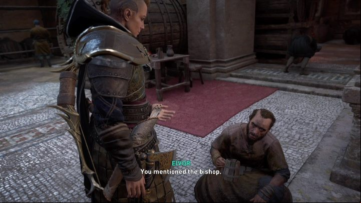 The drunkard will tell you that the soldiers took his daughter because they suspected her of stealing - AC Valhalla The Siege of Paris: The Rot in the Slums - Main missions - Assassins Creed Valhalla Guide and Walkthrough