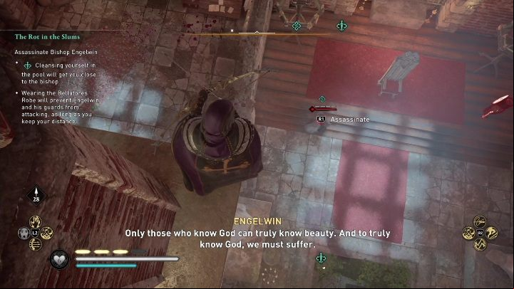 At the bottom, you will come across the Bishop - AC Valhalla The Siege of Paris: The Rot in the Slums - Main missions - Assassins Creed Valhalla Guide and Walkthrough