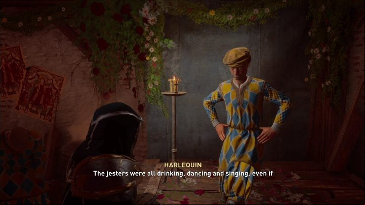 Enter the tavern and search it, making sure to talk to a few people - AC Valhalla Siege of Paris: Royal Fox Hunt - Main missions - Assassins Creed Valhalla Guide and Walkthrough