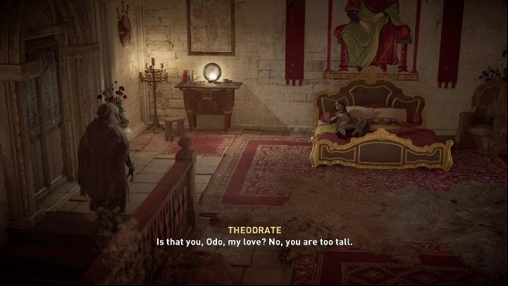 In the bedroom you will find Odo's wife - AC Valhalla Siege of Paris: The Count of Paris - Main missions - Assassins Creed Valhalla Guide and Walkthrough