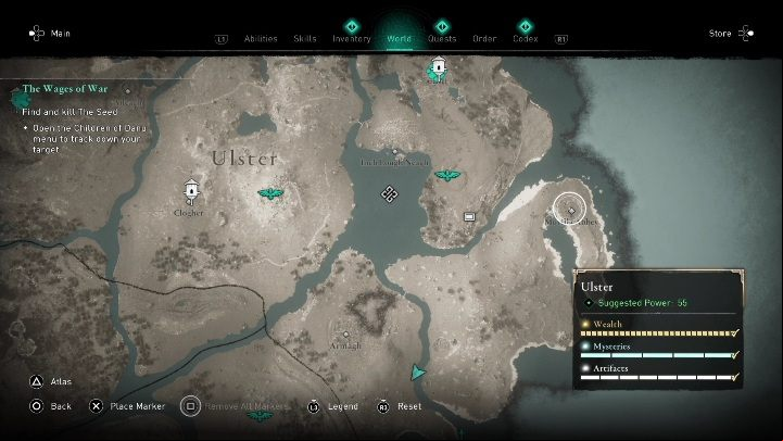 3 - AC Valhalla Wrath of the Druids: Children of Danu - all clues, all , list - Basics - Assassins Creed Valhalla Guide and Walkthrough
