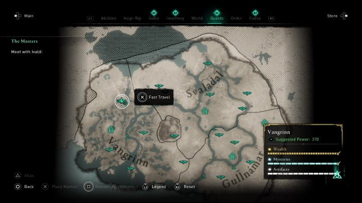 This mission becomes available once you complete The Vault of the Ancients and Malvigr story quests - AC Valhalla Dawn of Ragnarok: The Masters - Walkthrough - Assassins Creed Valhalla Guide and Walkthrough