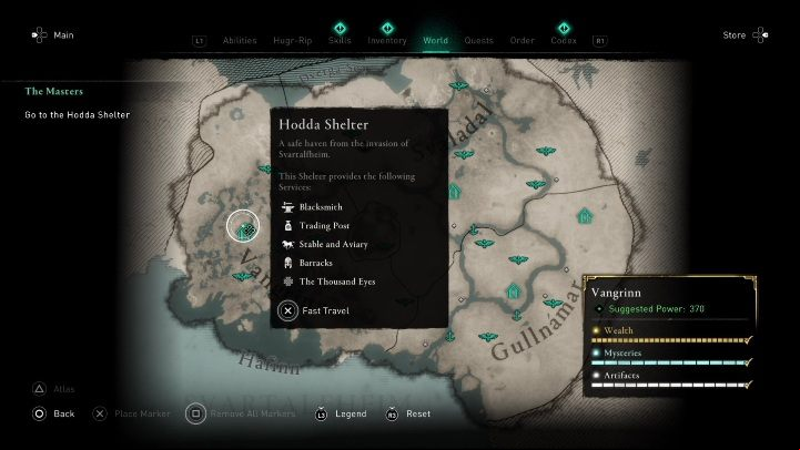 After talking to Ivaldi, you must travel to Hodd's Shelter - AC Valhalla Dawn of Ragnarok: The Masters - Walkthrough - Assassins Creed Valhalla Guide and Walkthrough