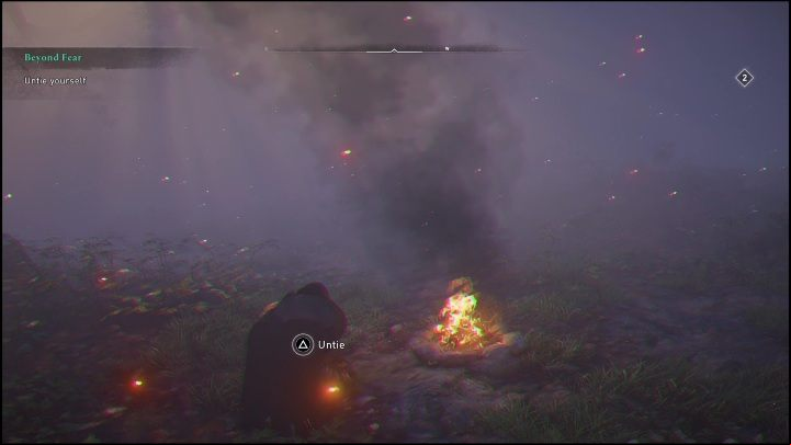 Once you reach the designated area, the ritual will begin - AC Valhalla Dawn of Ragnarok: Beyond Fear - Walkthrough - Assassins Creed Valhalla Guide and Walkthrough