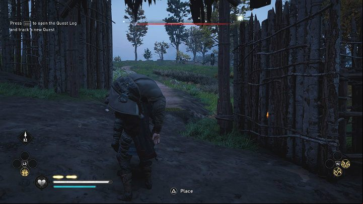 After the fight, talk to the man, then take him on your back and back to his camp - Assassins Creed Valhalla: A Skalds Lament - Ledecestrescire - Assassins Creed Valhalla Guide and Walkthrough