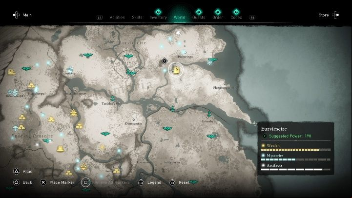 You will find this ability in the eastern part of the map, south of Pichering - Assassins Creed Valhalla: Abilities - Eurvicscire, Secrets, Locations - Eurvicscire - Assassins Creed Valhalla Guide and Walkthrough