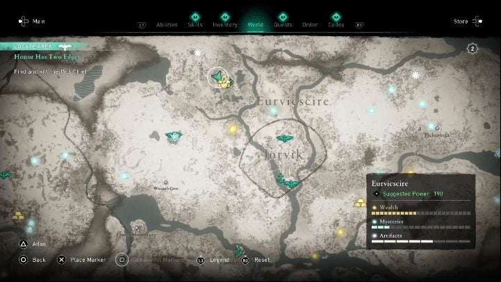 You will find this chest in the Stenwege Camp - Assassins Creed Valhalla: Gear - Eurvicscire, Secrets, Locations - Eurvicscire - Assassins Creed Valhalla Guide and Walkthrough