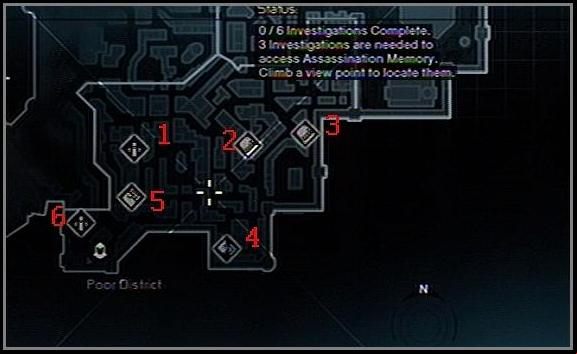 Tasks in the Poor District in Jerusalem. - Majd Addin of Jerusalem - Memory Block 04 - Assassins Creed (XBOX360) - Game Guide and Walkthrough
