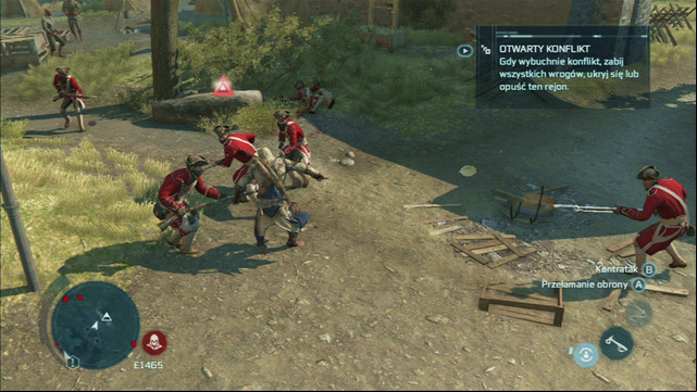 The combat system in Assassins Creed III focuses mainly on quick counter-attacks and combos - Close range combat in Assassins Creed III Remastered - Combat system - Assassins Creed III Game Guide & Walkthrough