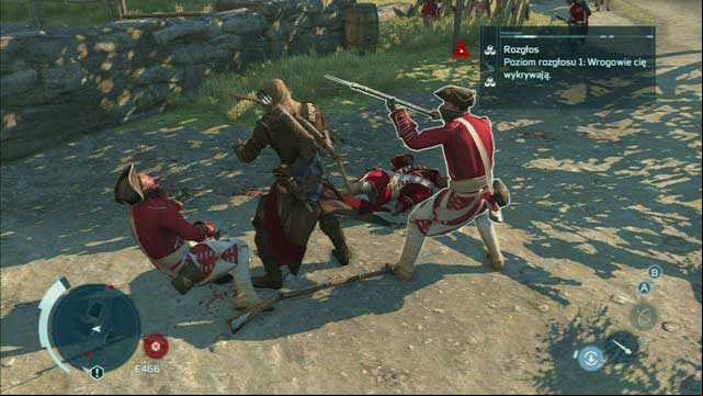 Level 1 - Notoriety levels in Assassins Creed III Remastered - Notoriety - Assassins Creed III Game Guide & Walkthrough