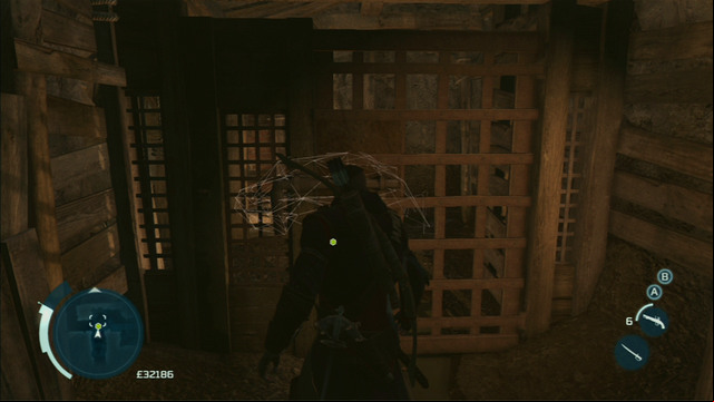Go round the grate from the left by jumping between rocks - New York Underground in Assassins Creed III Remastered - Underground - Assassins Creed III Game Guide & Walkthrough