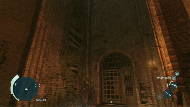To get the grate, you need to jump between two walls and avoid the falling water - New York Underground in Assassins Creed III Remastered - Underground - Assassins Creed III Game Guide & Walkthrough