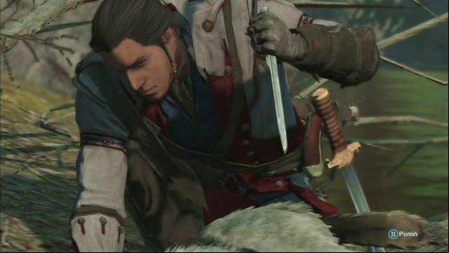 Skinning hunted animals is trivially easy - Snares, baits and skinning in Assassins Creed III Remastered - Hunting - Assassins Creed III Game Guide & Walkthrough