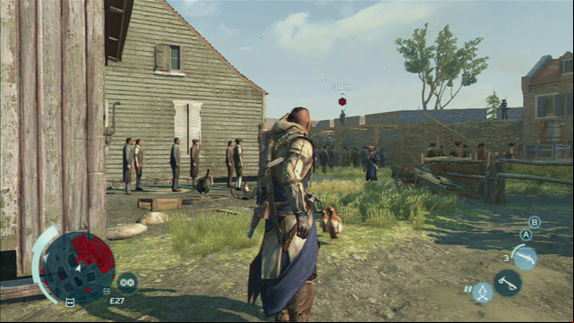 Speak with the man to receive a mission of killing the officer recruiting new to the Templar army - Boston - southern district in Assassins Creed III Remastered - Assassin Guild - Assassins Creed III Game Guide & Walkthrough