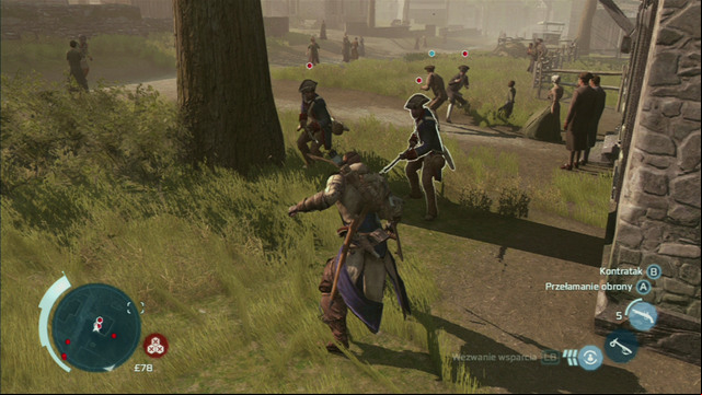 Defend the family from eviction by defeating the guards - New York - northern district in Assassins Creed III Remastered - Assassin Guild - Assassins Creed III Game Guide & Walkthrough