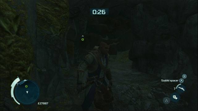 After reaching the tunnel, run towards the exit while sticking to the left side of the corridor - Achilles | Homestead | Assassins Creed III Remastered - Homestead - Assassins Creed III Game Guide & Walkthrough