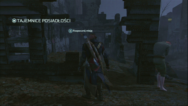 After approaching the destination, press the interaction button and a green dot marking the place where the package is hidden will appear - Achilles | Homestead | Assassins Creed III Remastered - Homestead - Assassins Creed III Game Guide & Walkthrough