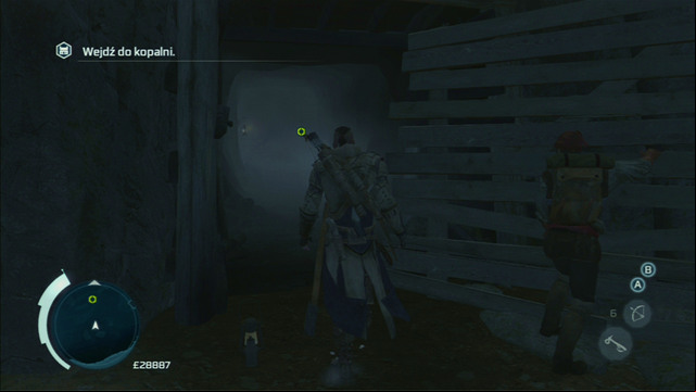 Enter the cave and press the interaction button when prompted - Myriam | Homestead | Assassins Creed III Remastered - Homestead - Assassins Creed III Game Guide & Walkthrough