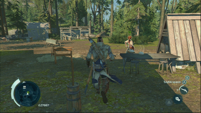 She will tell you that a bouquet of wild flowers would be a good idea - Norris | Homestead | Assassins Creed III Remastered - Homestead - Assassins Creed III Game Guide & Walkthrough