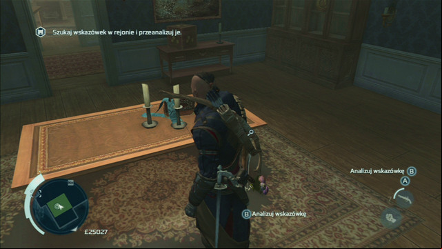 You will find traces of the woman on the first floor of the manor, in the form of a flower bouquet and a broken mirror - Everyday life | Homestead | Assassins Creed III Remastered - Homestead - Assassins Creed III Game Guide & Walkthrough