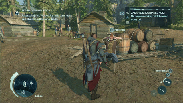 This mission will become available after you collect all twenty four Peg Leg Trinkets and bring them to the man in the port - Naval mission - The Mad Doctor Castle | Captain Kidds treasure in AC III - Captain Kidds treasure - Assassins Creed III Game Guide & Walkthrough