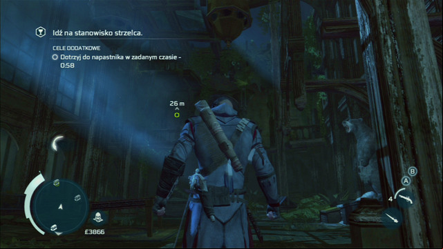 Optional objective: Reach the attacker in 1:00 - Naval mission - The Mad Doctor Castle | Captain Kidds treasure in AC III - Captain Kidds treasure - Assassins Creed III Game Guide & Walkthrough