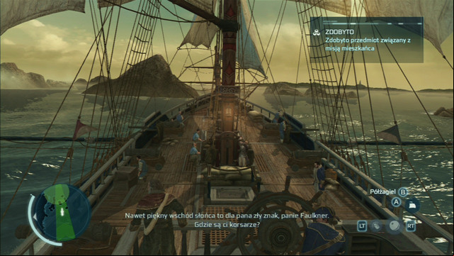 In this mission you will have to protect the merchant ship from the attacks of the gunboats - The Chase | Naval missions in Assassins Creed III Remastered - Naval missions - Assassins Creed III Game Guide & Walkthrough