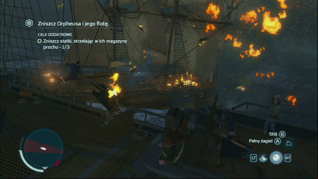 With Randolph immobilised, move on to the other enemies - Biddles Hideout | Naval missions in Assassins Creed III Remastered - Naval missions - Assassins Creed III Game Guide & Walkthrough