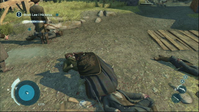 After defeating the group, you should receive another objective - you cant let your companions lose more than 50% of their life points - Sequence 2 - Johnsons Errand | Assassins Creed III Remastered Walkthrough - Walkthrough - Assassins Creed III Game Guide & Walkthrough