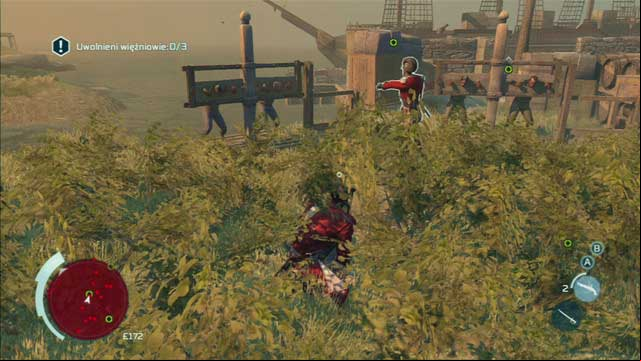 After eliminating him, head back to the camp entrance - Sequence 2 - Infiltrating Southgate | Assassins Creed III Remastered Walkthrough - Walkthrough - Assassins Creed III Game Guide & Walkthrough