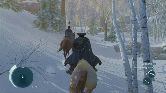Get onto the horse and follow your companion until you come across traces of an Indian woman - Sequence 3 - Unconvinced | Assassins Creed III Remastered Walkthrough - Walkthrough - Assassins Creed III Game Guide & Walkthrough