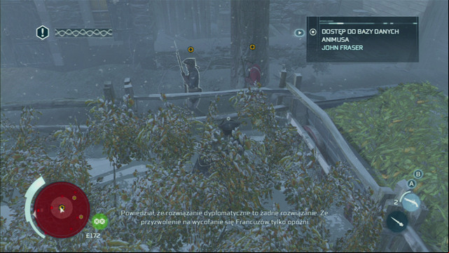 In order to do that, follow them while making sure the dont notice you - Sequence 3 - Execution is Everything | Assassins Creed III Walkthrough - Walkthrough - Assassins Creed III Game Guide & Walkthrough