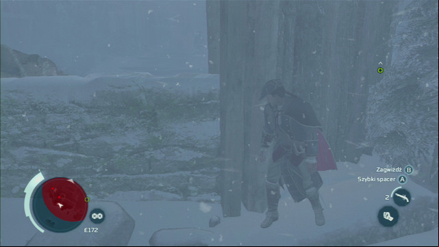 To reach the second target, you should lower yourself behind the wall by the cannon and the palisade edge and walk to the cannon - Sequence 3 - Execution is Everything | Assassins Creed III Walkthrough - Walkthrough - Assassins Creed III Game Guide & Walkthrough