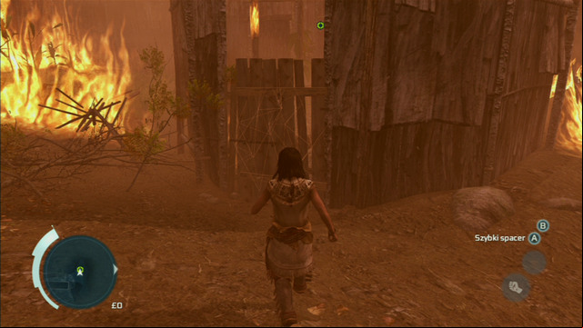 After getting to your house, approach it from the right and try saving your mother - Sequence 4 - Hide and Seek | Assassins Creed III Remastered Walkthrough - Walkthrough - Assassins Creed III Game Guide & Walkthrough