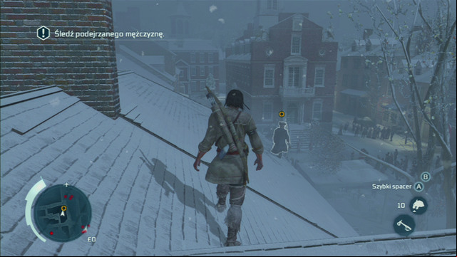 You will receive a mission of following the mysterious man - Sequence 5 - A Trip to Boston | Assassins Creed III Remastered Walkthrough - Walkthrough - Assassins Creed III Game Guide & Walkthrough