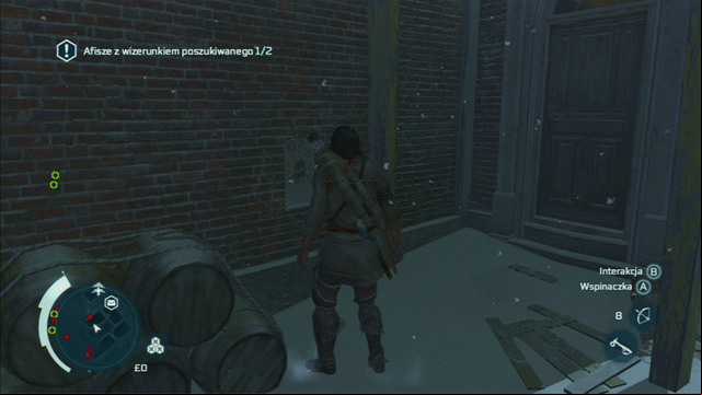 The first mission you will get will be tearing off two wanted posters - Sequence 5 - Bostons Most Wanted | Assassins Creed III Remastered Walkthrough - Walkthrough - Assassins Creed III Game Guide & Walkthrough