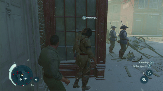 After leaving the sewers, head to the printing shop marked on the map - Sequence 5 - Stop the Press | Assassins Creed III Remastered Walkthrough - Walkthrough - Assassins Creed III Game Guide & Walkthrough