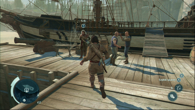 The next mission will start at the docks - Sequence 5 - The Hard Way | Assassins Creed III Remastered Walkthrough - Walkthrough - Assassins Creed III Game Guide & Walkthrough