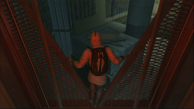 From there jump left to the ventilation shaft and run onwards while jumping between the scaffolding elements - Sequence 5 - First Power Source | Assassins Creed III Remastered Walkthrough - Walkthrough - Assassins Creed III Game Guide & Walkthrough