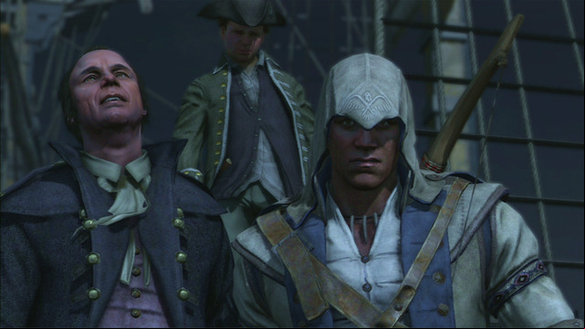 Afterwards help your companions throw the rest of the tea - Sequence 6 - The Tea Party | Assassins Creed III Remastered Walkthrough - Walkthrough - Assassins Creed III Game Guide & Walkthrough