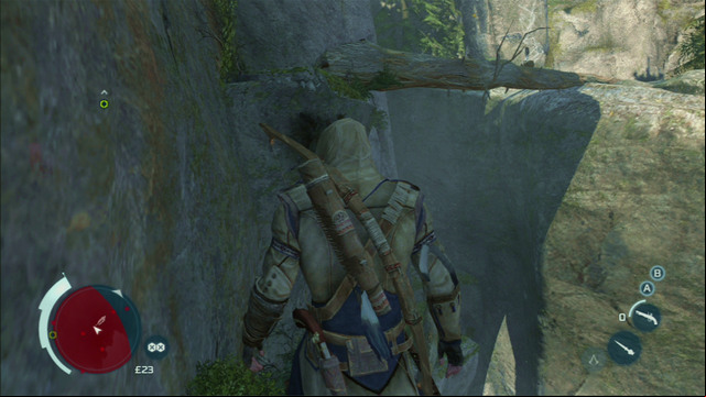 From there you will have to get even higher, to the second tree - Sequence 6 - Hostile Negotiations | Assassins Creed III Remastered Walkthrough - Walkthrough - Assassins Creed III Game Guide & Walkthrough