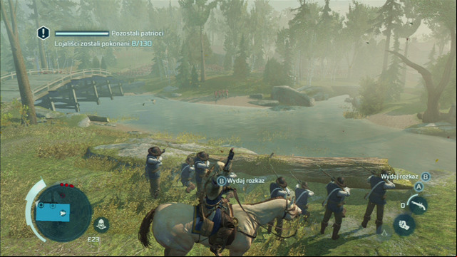 Optional objective: Kill groups of Regulars with a single order - 7/7 - Sequence 7 - Lexington and Concord | Assassins Creed III Remastered Walkthrough - Walkthrough - Assassins Creed III Game Guide & Walkthrough