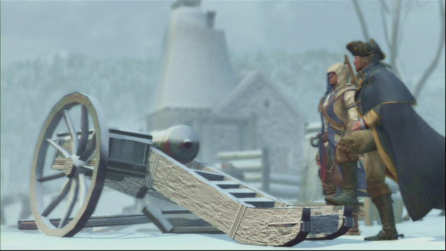 After taking control of Connor, ride your horse to the place marked on the map and speak with Washington - Sequence 9 - Missing Supplies | Assassins Creed III Remastered Walkthrough - Walkthrough - Assassins Creed III Game Guide & Walkthrough