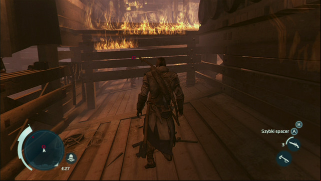 Optional objective: Do not take any fire damage - Sequence 12 - Chasing Lee | Assassins Creed III Remastered Walkthrough - Walkthrough - Assassins Creed III Game Guide & Walkthrough