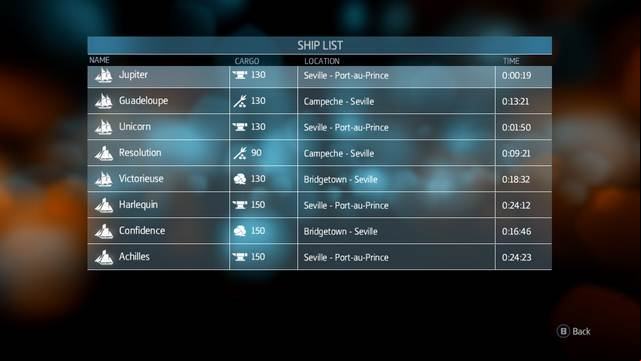 Ship view window - Trade - Assassins Creed: Liberation HD - Game Guide and Walkthrough